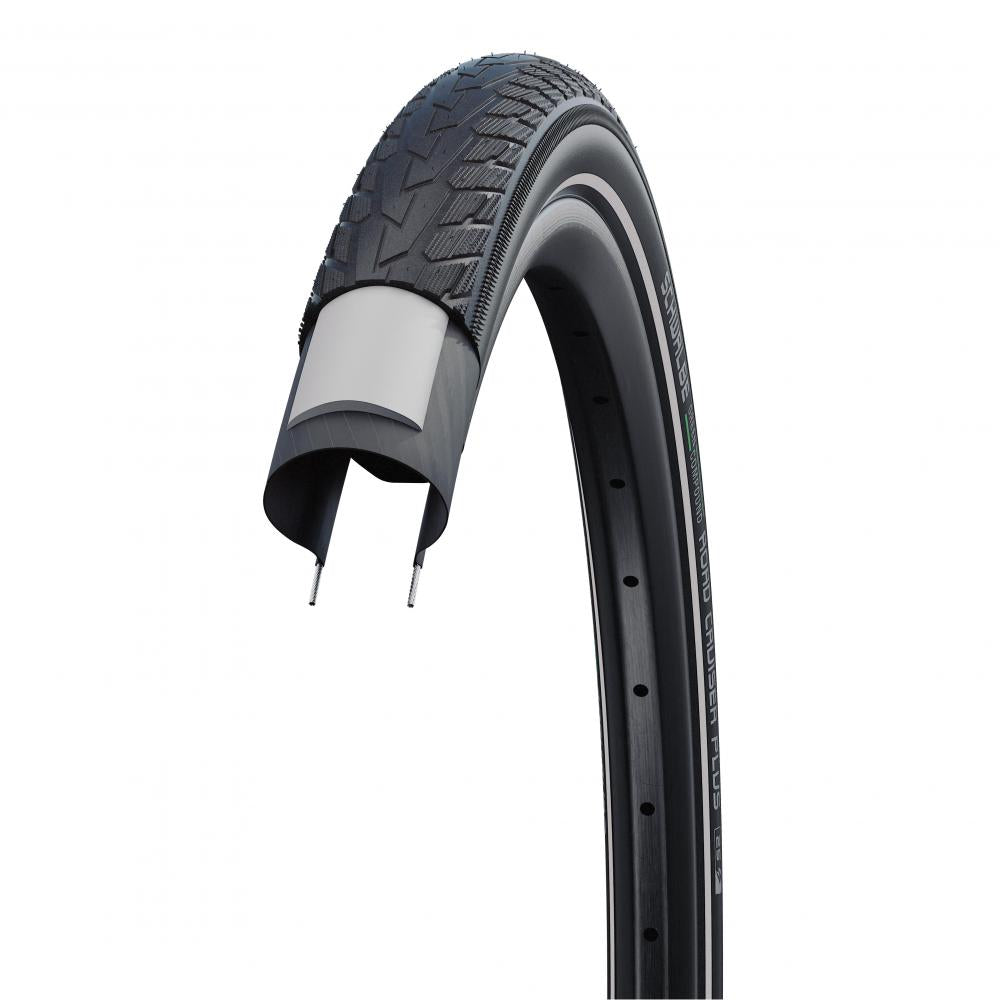 Schwalbe Reifen ROAD CRUISER PLUS 28x1.60 700x40C ETRTO 42-622 GREEN PunctureGuard Active Line Tube E-25 HS484