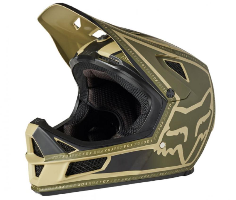 FOX Helm RAMPAGE COMP CALI CE CPSC Full Face Schutz Helm beige XS