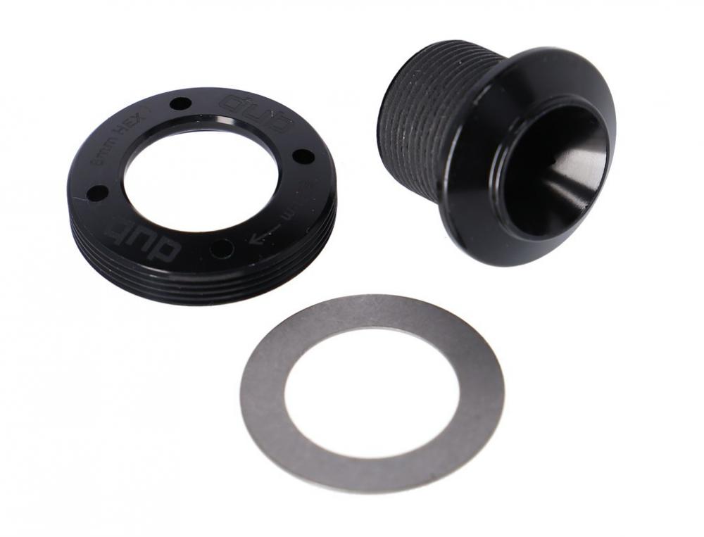 Crank Arm Bolt Kit Self-extracting M18/m30 Dub Black Stealth - Praktischer Kurbelarmenabzieher
