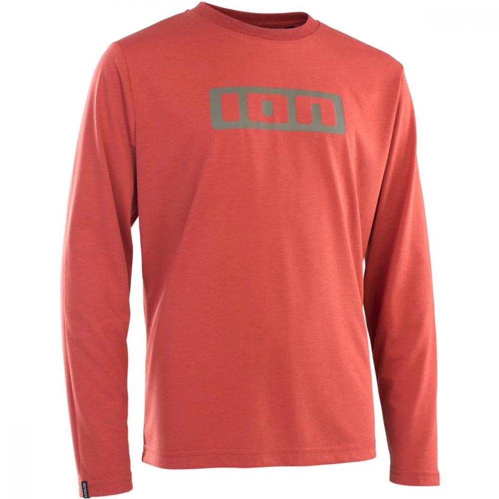 ION Youth MTB Jersey Logo Longsleeve DR - Kinder Mountainbike Trikot Langarm