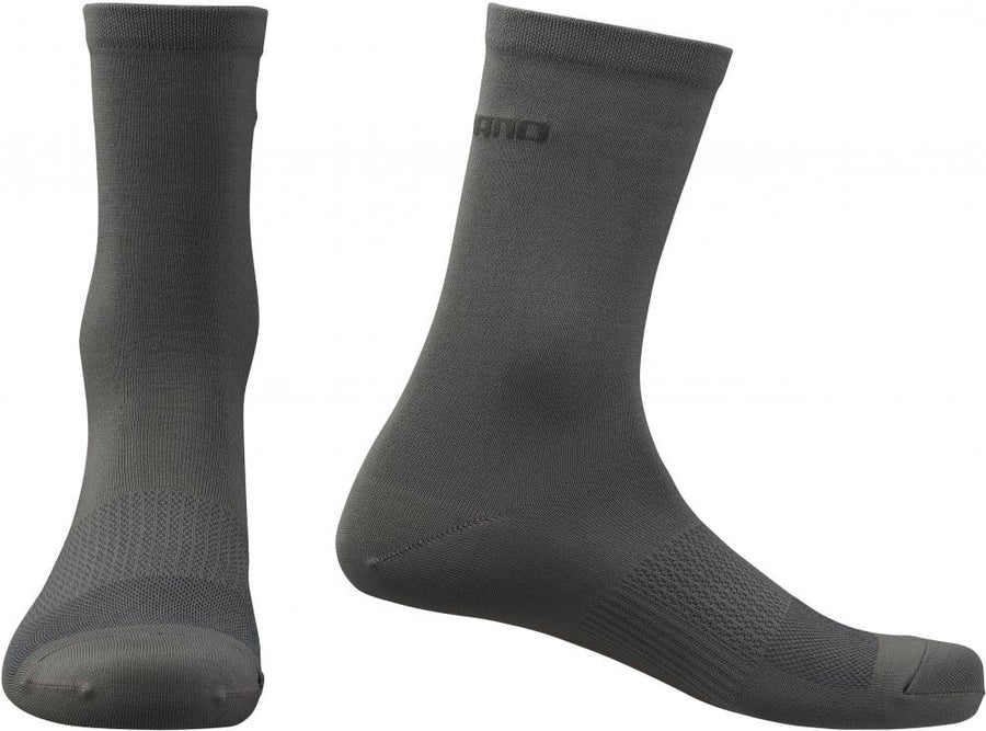 SHIMANO PERFORMANCE SOCKS CEDAR BROWN Größe M brown - atmungsaktive Radsocken