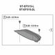 SHIMANO obere Abdeckung f.ST-EF515, rechts, f.7-fach, m.Befestigungschr. M3x7mm general - 515, 7-fach, 3x7mm, 7mm