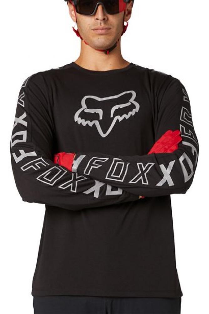 Fox Ranger langärmliges Drirelease Jersey black Größe M