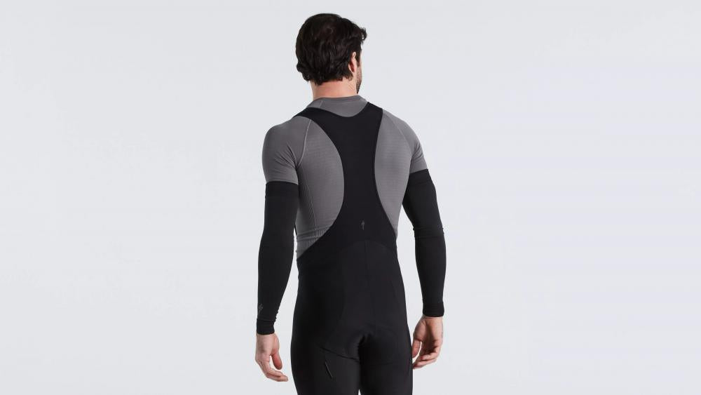 SEAMLESS ARM WARMER BLK XL/XXL - Nahtlose Armwärmer in Schwarz - Bekleidung