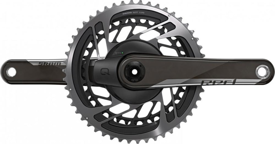 SRAM Kurbelgarnitur Quarq RED AXS 172,5 mm 48-35T - Präzise Leistungsmessung für Rennraßahrer