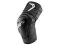 100% Fortis knee guards L/XL Grey Heather / Black - leichter Enduro Knieschoner mit Level 1 Protection