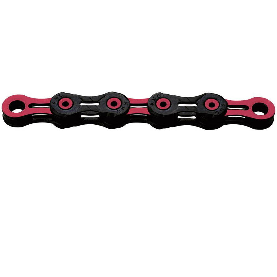 KMC DLC 11 WAXED Fahrradkette 11-fach Schwarz-Pink - Diamond Like Coating