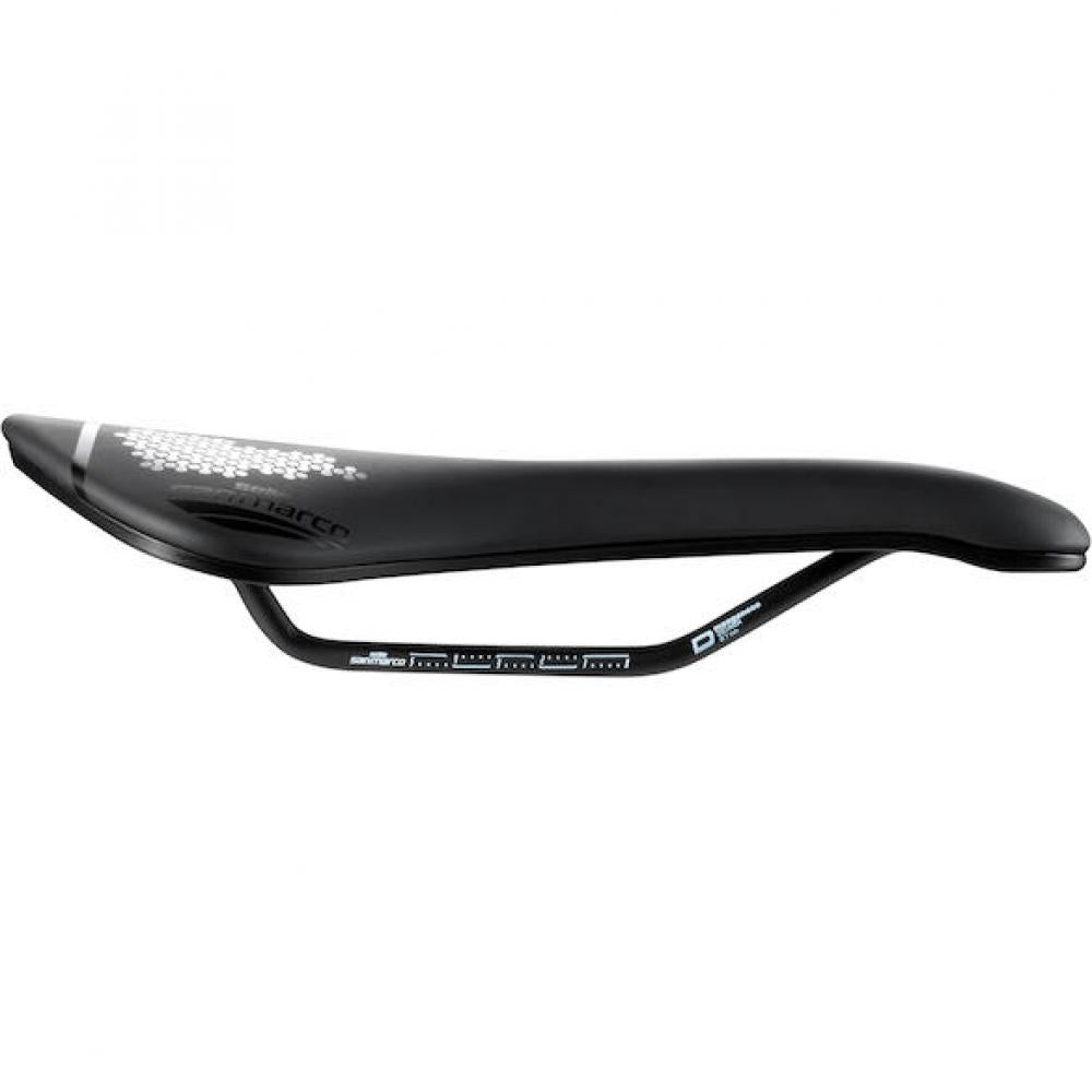 Selle San Marco Sattel Aspide Short Dynamic 155 x 250 mm Schwarz - kurzer Performance-Rennradsattel