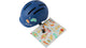 Thousand Kinderfahrradhelm Toddler Bravo Blue XXS 45-49cm - Unisize, sicherer Magnetverschluss, vegane Lederriemen