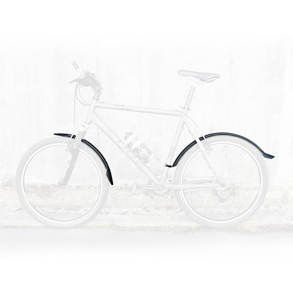 SKS Velo 65 Mountain 29 Zoll Schutzblech-Set am MTB für robusten Schutz gegen Schlamm und Spritzwasser.