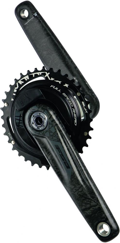FSA Leistungsmesskurbel Powerbox MTB Carbon 2x 175 mm Schwarz - präzise MTB-Powermessung