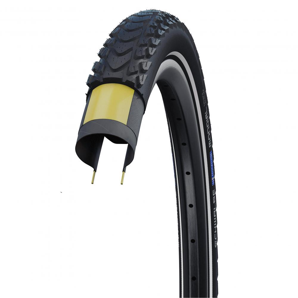 Schwalbe Reifen Marathon Mondial 28x1.60" 42-622 schwarz Reflex E-25 HS428 faltbar
