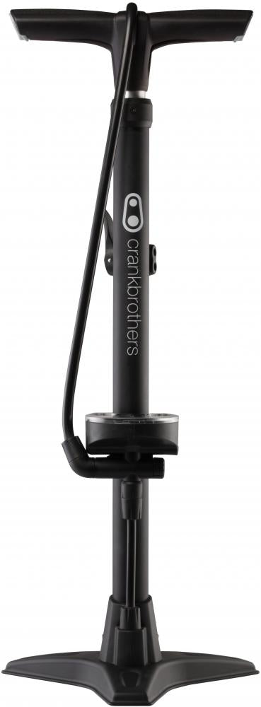 Crankbrothers Gem Standpumpe analoges Manometer black