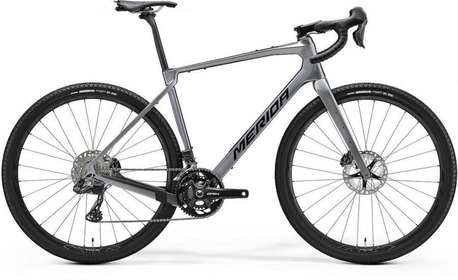 Merida SILEX 8000 II1 gunmetal grey(black/titan) S - vielseitiges Gravelbike für Abenteuer