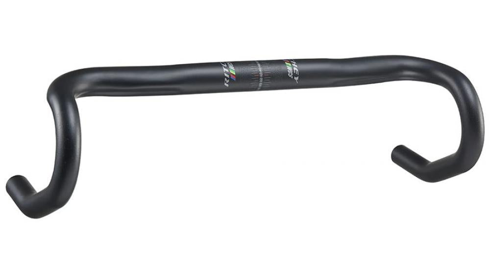 Ritchey WCS Skyline Drop Lenker 31,8 mm, 38 cm Breite, 115 mm Drop, 70 mm Reach, 4,5° Backsweep, 5° Flare, ergonomisch, Aluminium 7050-T6