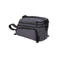 BBB Cycling Gepäckträgertasche CarrierPack Grau Mischung 6,5+5 L - flexible Stauraumerweiterung
