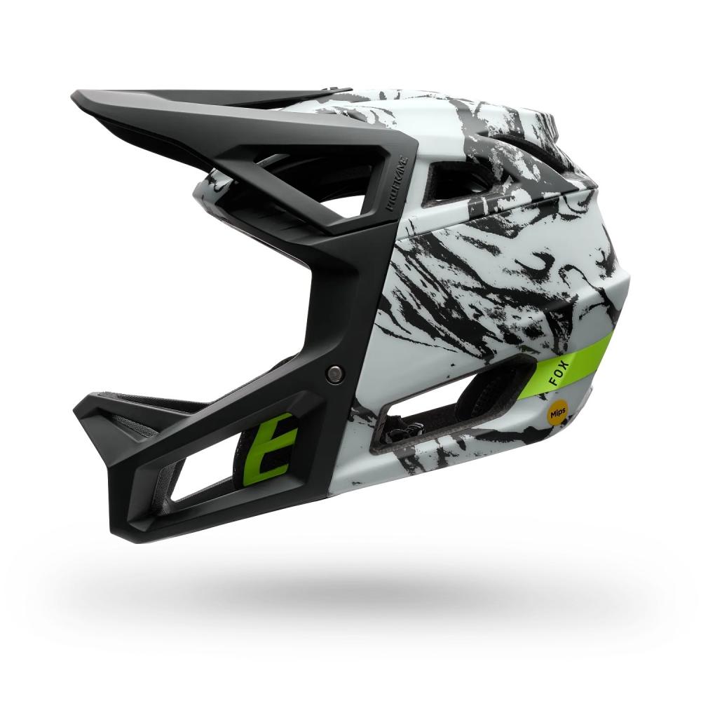 FOX Proframe Thrive Fullface-MTB-Helm White L 59-63 cm Mips