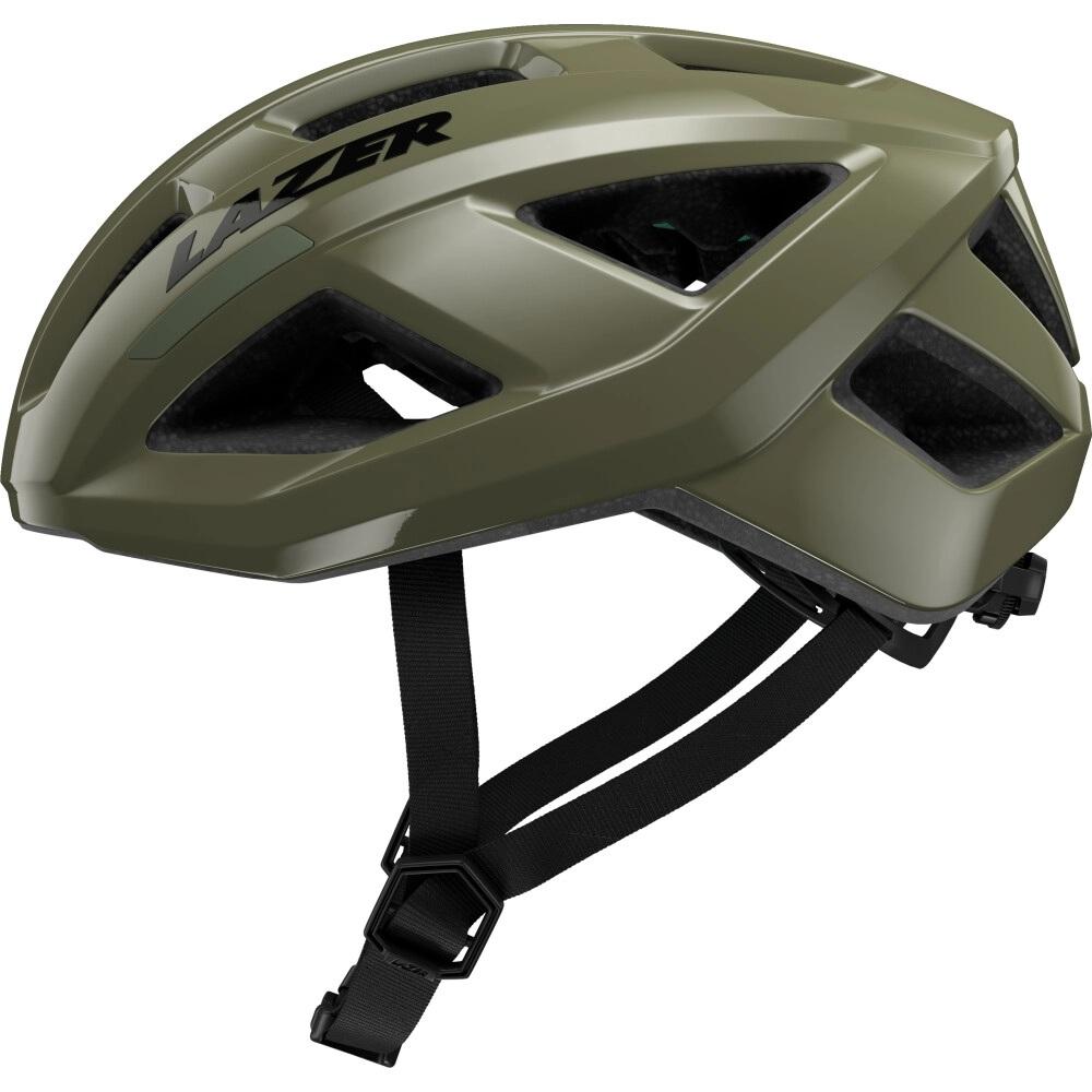 LAZER Helm Tonic KinetiCore Road Pine Grün S (52-56 cm) - leichter Allround-Rennradhelm