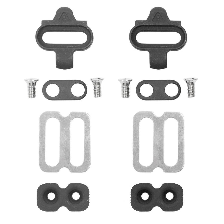 M-WAVE Cleat S Schuhplatten-Set kompatibel mit Shimano SPD