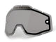 100% Vented Dual Clear Replacement lens unis smoke - belüftete Anti-Fog Ersatzscheibe