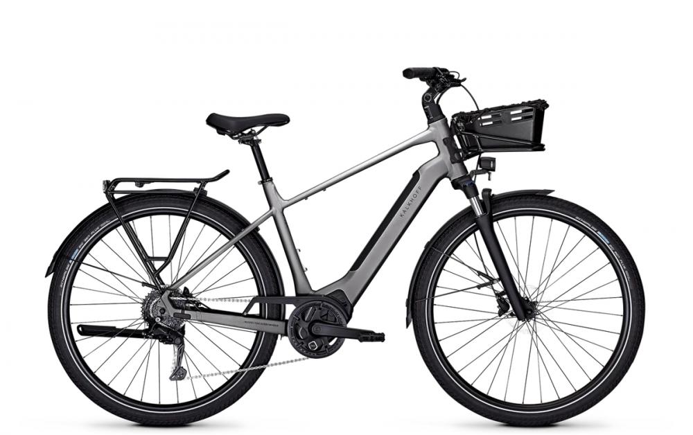 Kalkhoff ENDEAVOUR L SEASON 29in Diamant XL jetgrey matt - leichtes Trekking-E-Bike mit Bosch SX Power