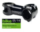 Thomson Vorbau Ahead Elite X4 schwarz 1 1/8" 0° 60mm 31,8mm Lenkerkl.