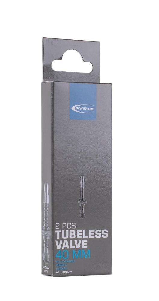 Reifen Zubehör Sv Tubeless Ventil 40mm 2er Set Passend Für Felgenhöhe Bis 30mm