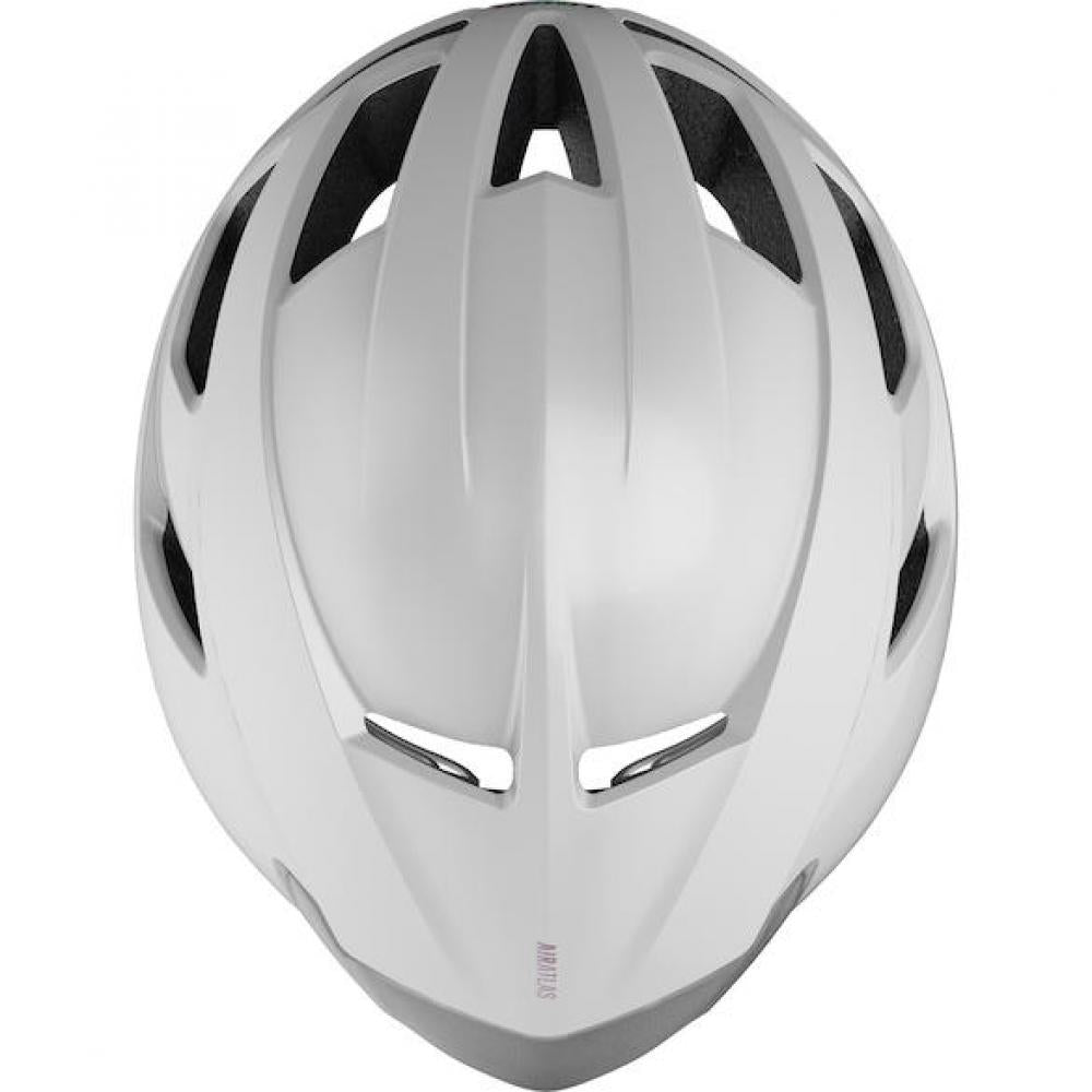 Limar Air Atlas + Mips Iridescent White M - aerodynamischer Rennradhelm mit Top-Belüftung