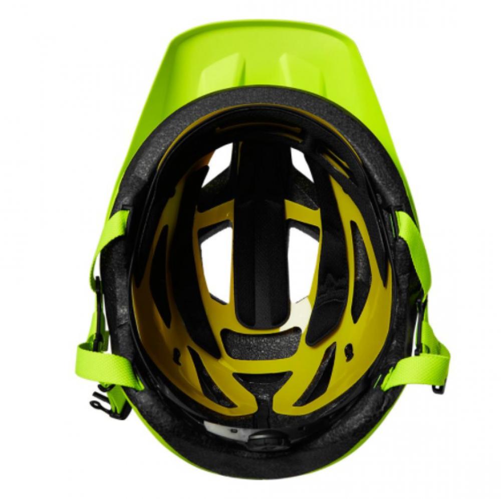 FOX Helmets MAINFRAME HELMET MIPS CE Flo Yellow Größe L