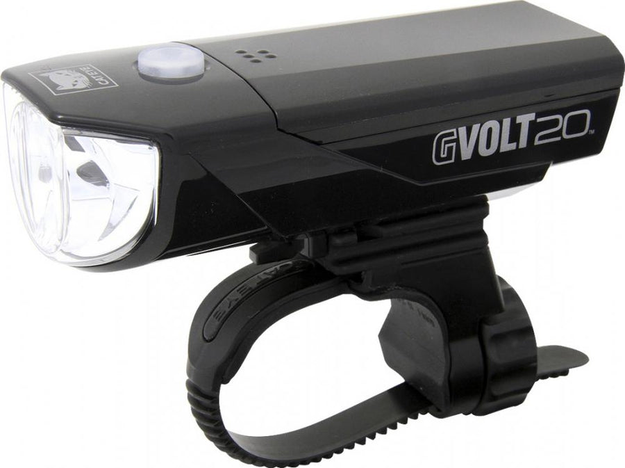 CATEYE Frontlicht GVolt 20 HL-EL350G 5340145 Größe 20 - StVZO-Frontlampe mit 20 Lux