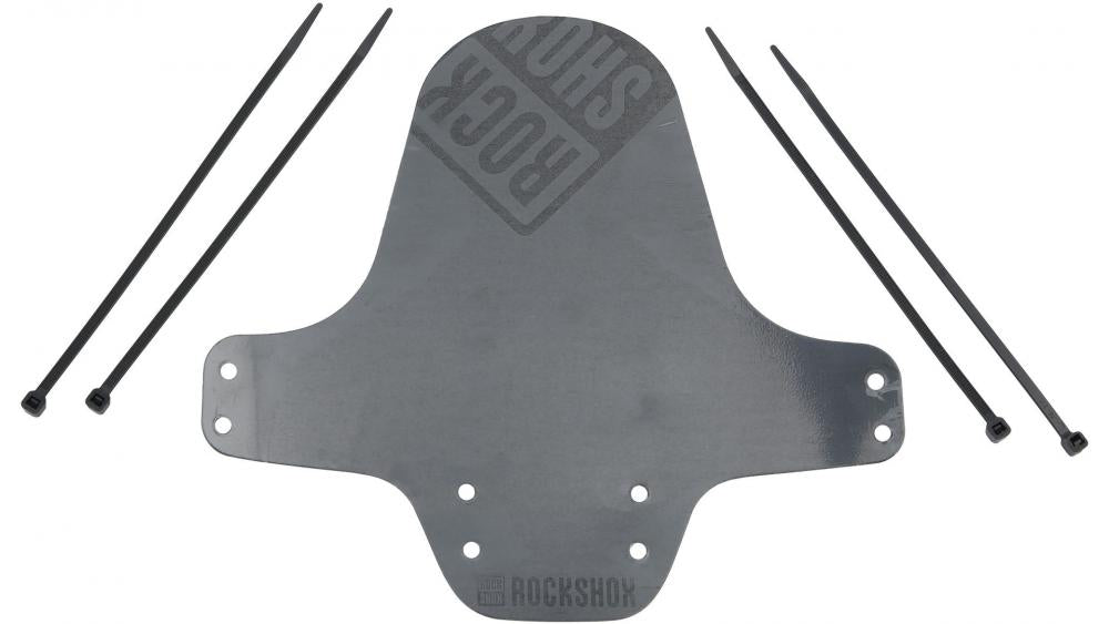 Fender Vr-steckblech Schwarz Stealth - Spritzschutz Für Federgabel - Schutzblech