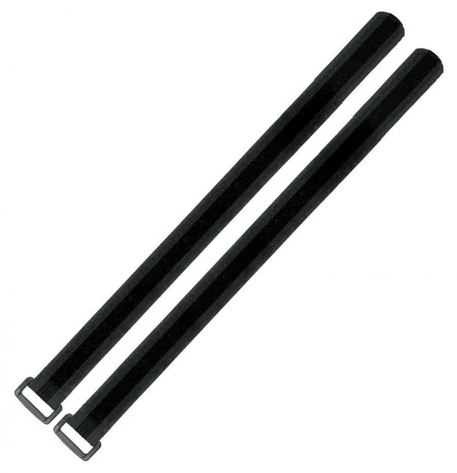 SKS Germany Klettband Set 250 mm (2 Stk.)  Ersatz-Klettbänder für VELOFLEXX, MUDROCKER, SPEEDROCKER und EXPLORER EXP. FRAMEBAG, schwarz