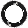 Vision Kettenblatt Track Non-Series 5-Arm 144 mm x 51 T Schwarz - CNC-gefräst für Bahnradfahrer