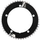 Vision Kettenblatt Track Non-Series 5-Arm 144 mm x 51 T Schwarz - CNC-gefräst für Bahnradfahrer
