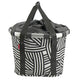 KLICKfix Fahrradkorb Fahrradtasche Bikebasket Reisenthel zebra 28x26x35 cm