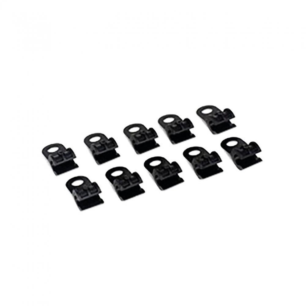 Befestigungsclip Für Hydraulische Bremsleitung 10er Pack, Schwarz - Saubere Leitungsführung