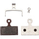 FSA DB022 Scheibenbremsbeläge Semi-Metallic - Halbmetallisch mit Aluminium-Trägerplatte