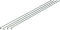 Exal SPEICHE 2MM, GLATT, SILB, 284MM, 100ST - stabile 2 mm Speichen in 284 mm Länge