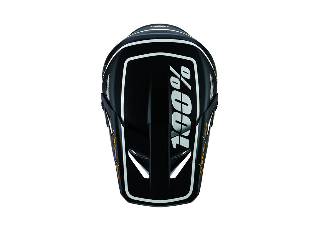 100% Status helmet XXL Dreamflow Black - leichter Fullface-Helm mit Top-Schutz