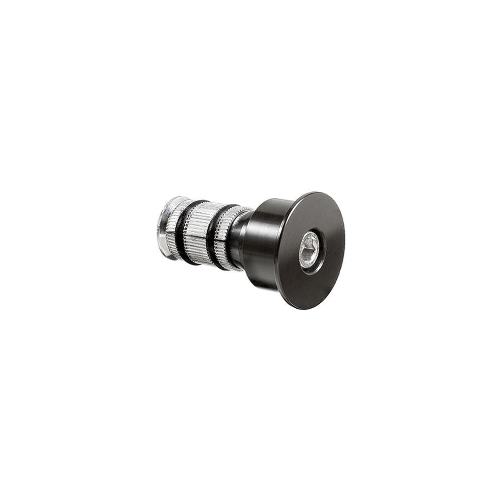 Ergotec Lenkerend-Adapter M-88 schwarz für Fahrradlenker, robustes Metallzubehör.