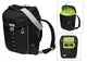Basil Einzeltasche Miles black lime wasserdicht 14l