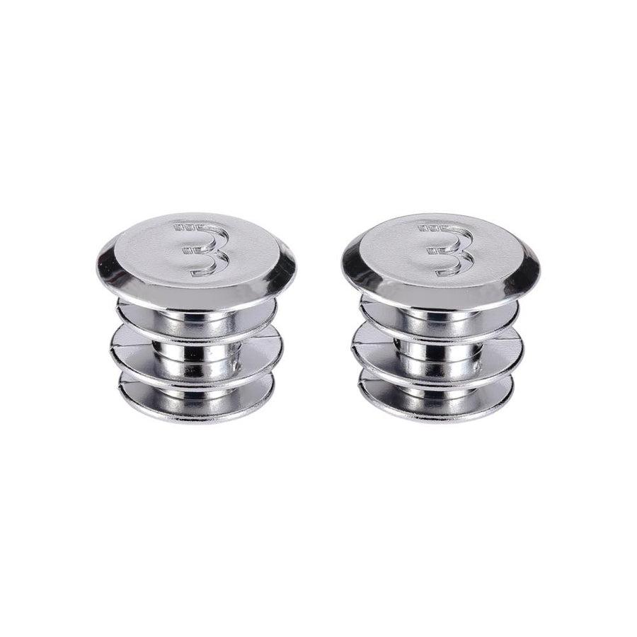BBB Cycling BBB Lenkerstopfen 2 st. chrome 2 Stück chrom - sicherer Abschluss für deinen Lenker