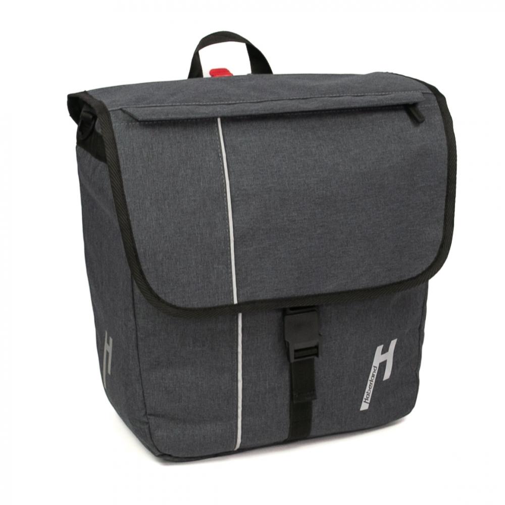Haberland Street Work Einzeltasche anthrazit mit KLICKfix