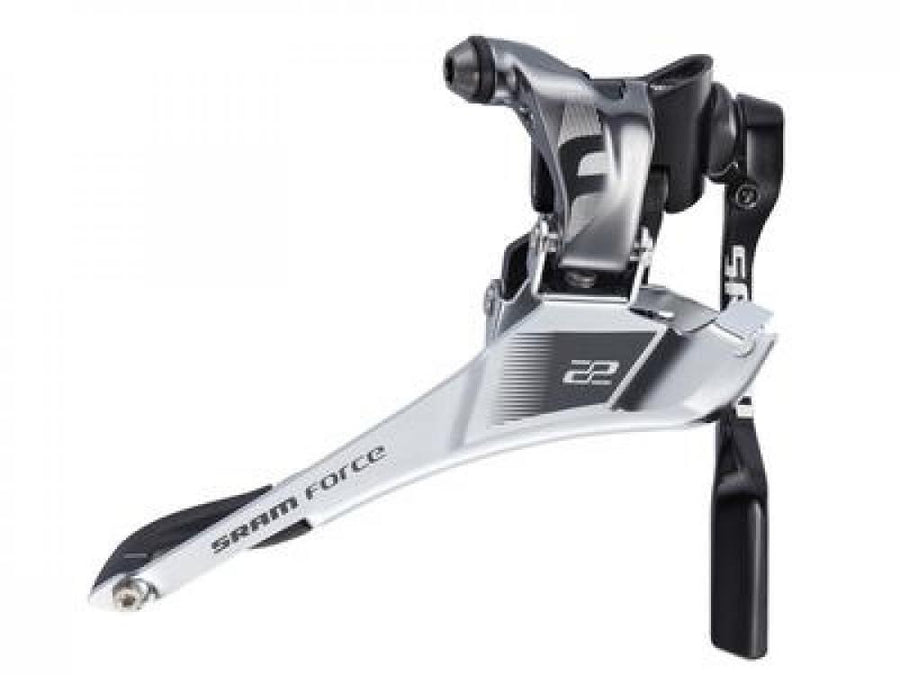 SRAM Umwerfer Force 22 Anlöt mit Kettenfänger - präzise 2x11-Schaltperformance für Rennrad