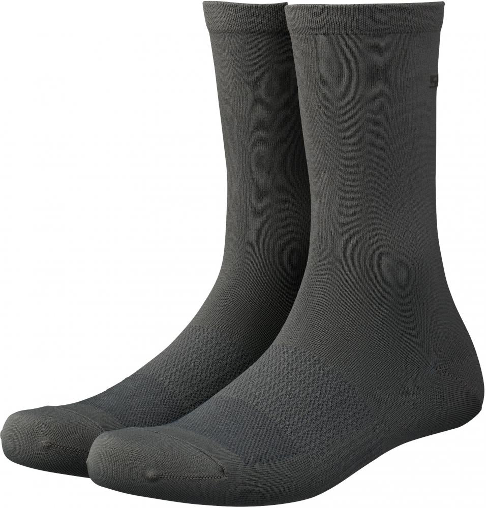 SHIMANO PERFORMANCE SOCKS CEDAR BROWN Größe M BROWN - atmungsaktive Radsocken neueste Version