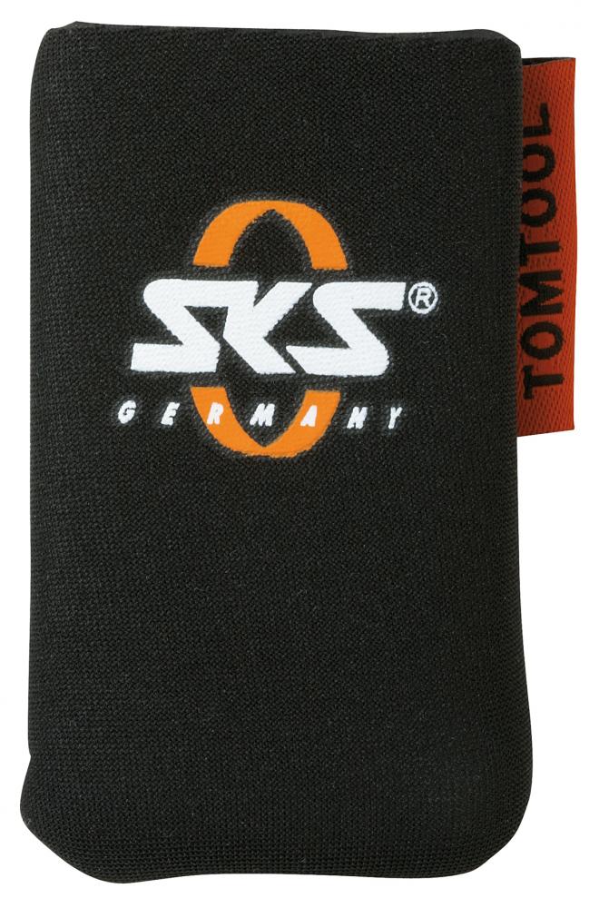 SKS TOM 7 Mini-Tool - Kompaktes Multitool mit 7 Funktionen für unterwegs, ideal für schnelle Reparaturen am Fahrrad, mit Innensechskantschlüsseln, Schlitzschraubendreher und mehr
