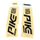 RockShox Gabel Decal-Kit Pike Ultimate 27|29 Zoll 11.4018.105.046 Gloss Black für silber