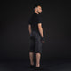 CHIBA Regenhose kurz - wasserdicht, winddicht, atmungsaktiv, XL, schwarz