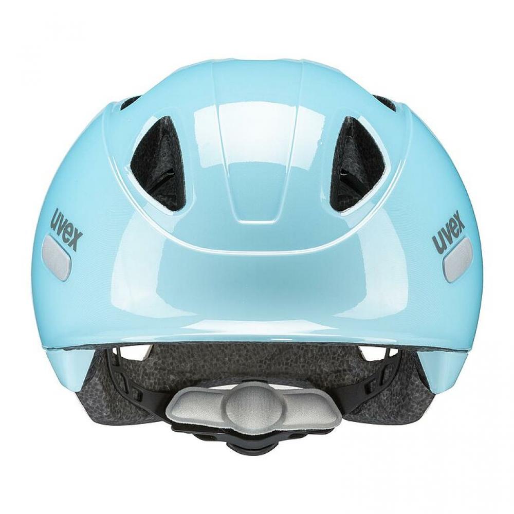 uvex oyo - Kinderfahrradhelm - cloud blue-grey - 45-50 cm - leichte Bauweise - individuelle Größenanpassung - erweiterbar mit LED-Licht