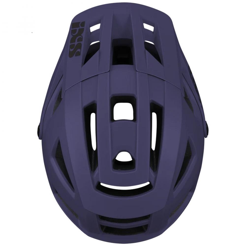 IXS Sports Division iXS Trigger AM helmet M/L Grape - leichter All-Mountain-Helm mit Top-Belüftung